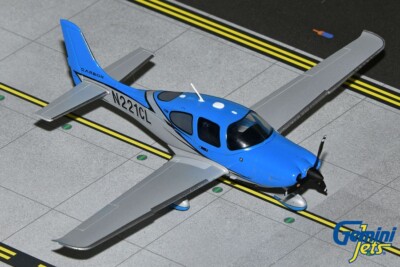 GEMINI JETS CIRRUS SR22T-GTS G6 CARBON 1:72 DIECAST GGCIR017  IN STOCK