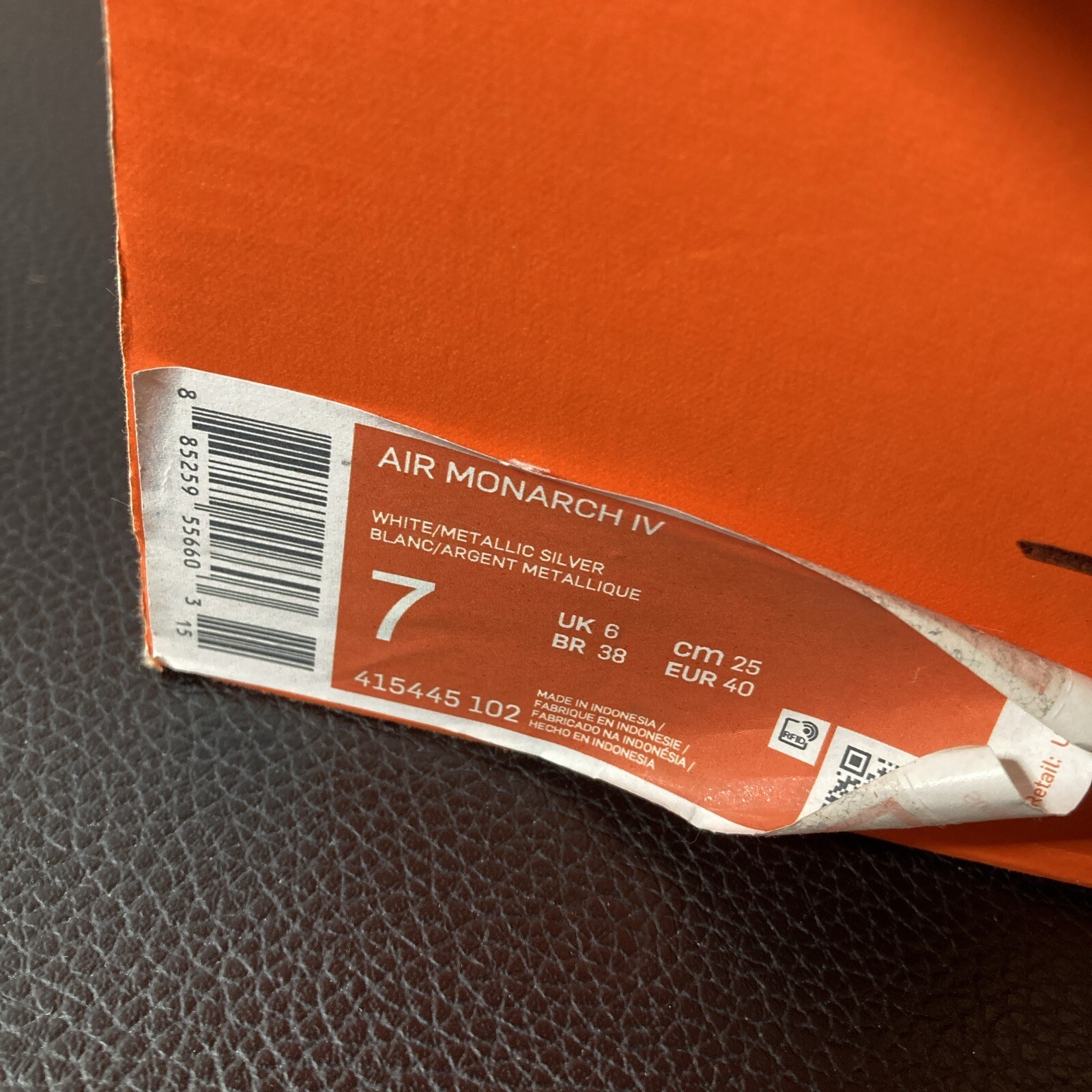 Men’s Nike Air Monarch IV Training Shoes Size 7 D Brand New eBay