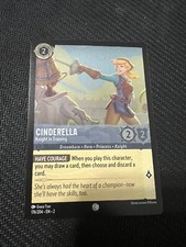 Cinderella Knight In Training 176/204 Disney Lorcana Rise of the Floodborn FOIL