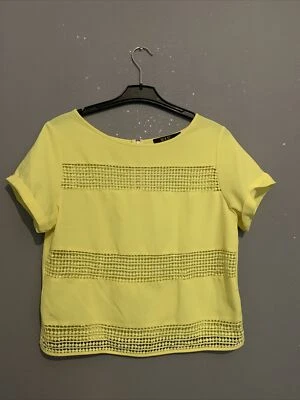 Haut Tshirt Jaune M&G Monigram TM/L - Photo 1/4