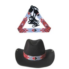 Western Seed Beaded Hat Band Fit Cowboy Hatband South West Multi Color Hat Band