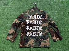 The Life of Pablo TLOP Kanye West Yeezy BDU Camo jacket