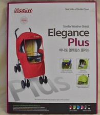 Manito Elegance Plus Stroller Weather Sheild/Rain Cover, Gray