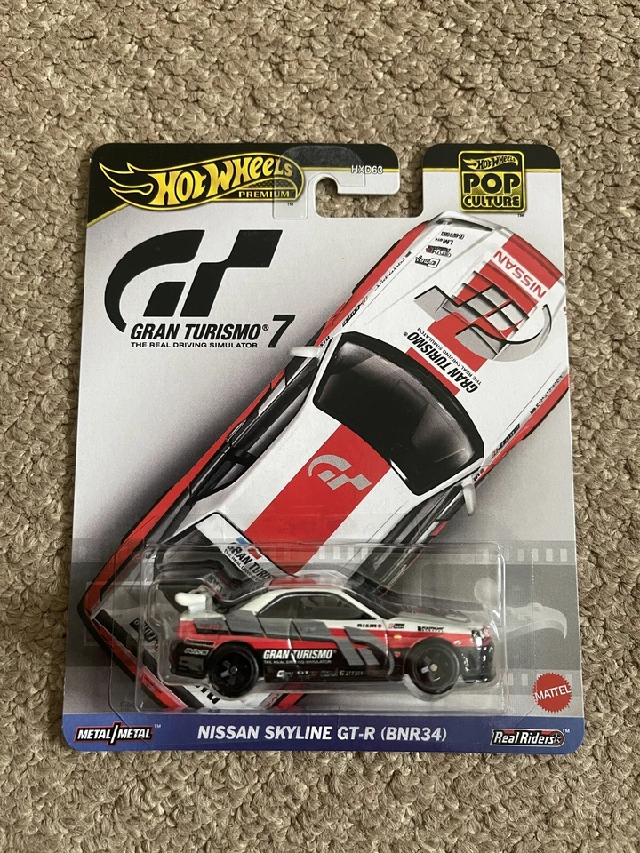 Hot Wheels Nissan Skyline GTR R34 Gran Turismo Pop Culture