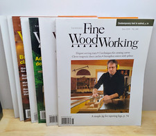 Taunton's Fine Woodworking Magazine Lot of 7 2017 2018 2019 Hobby Building