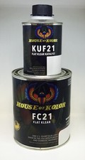 House Of Kolor Fc21 Low Voc Urethane Flat Clear With Kuf21 Activator Quart Kit