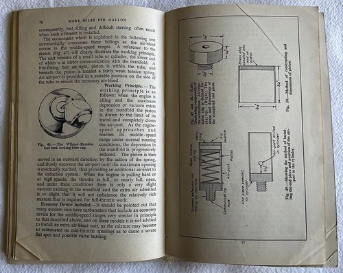 Vintage “More Miles Per Gallon” Reduce Petrol Consumption F.J. Camm, Newnes 1957 - Foto 16 di 24