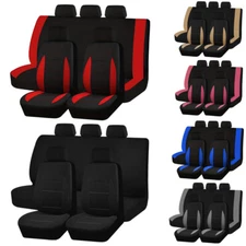 For Honda Civic Car Seat Cover Front Rear Full Set 5-Seat Breathable Protector