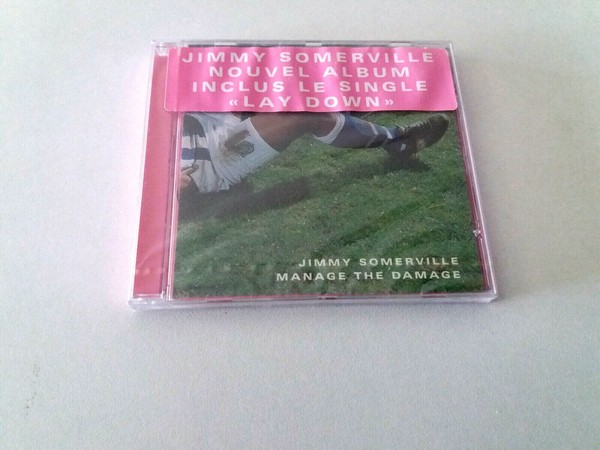 JIMMY SOMERVILLE "MANAGE THE DAMAGE" CD 11 TRACKS PRECINTADO SEALED