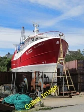 Photo 6x4 Slowly but surely - construction continues on the trawler Stead c2012