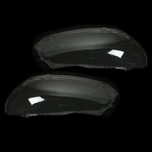 Pair Front Headlight Lens Cover Lampshade For VW Golf MK6 2010-2013 Cap Clear - Picture 10 of 10