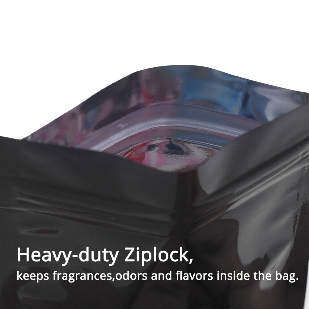 Borsa In Mylar Con Chiusura A Cerniera, Vari Colori 100 Pezzi A - Foto 9