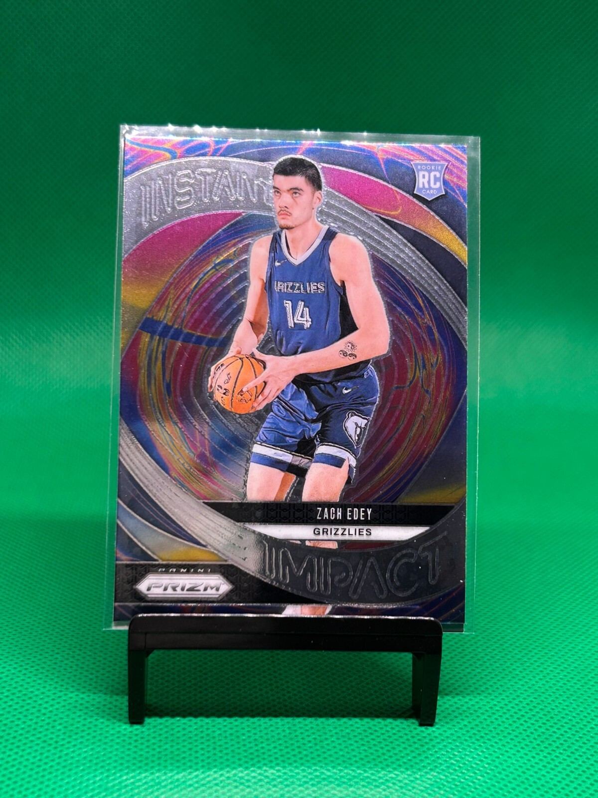 2024-25 Panini Prizm - Instant Impact Zach Edey #25 (RC)