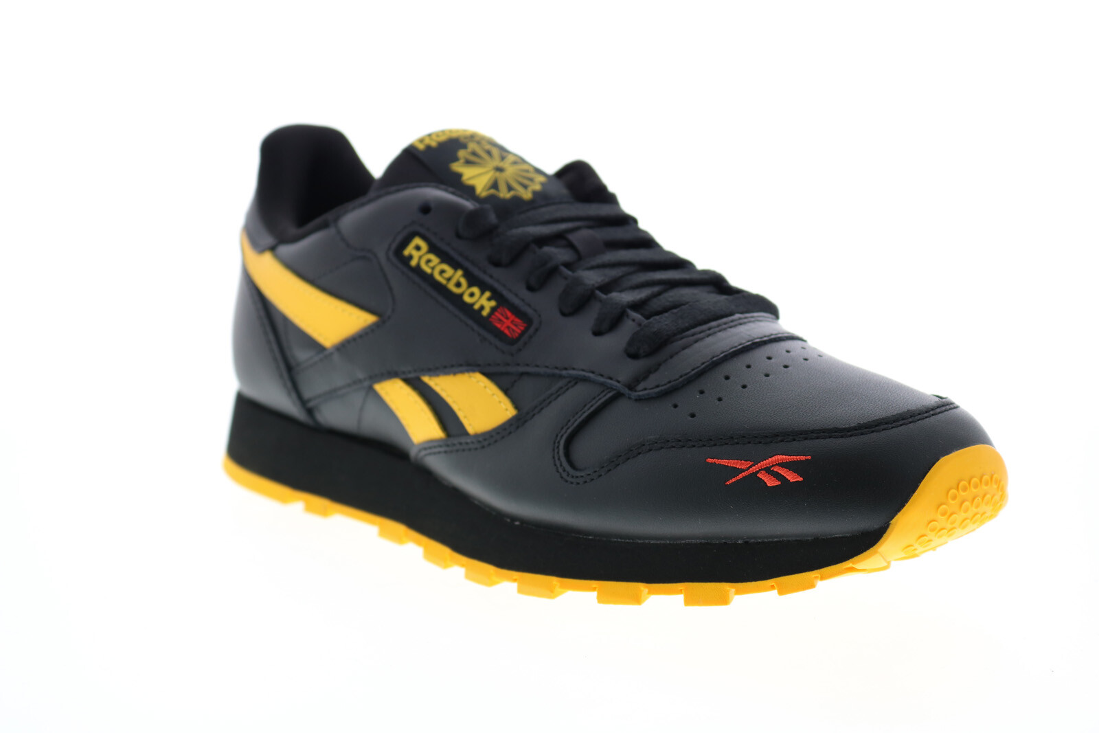 reebok classic mens black leather