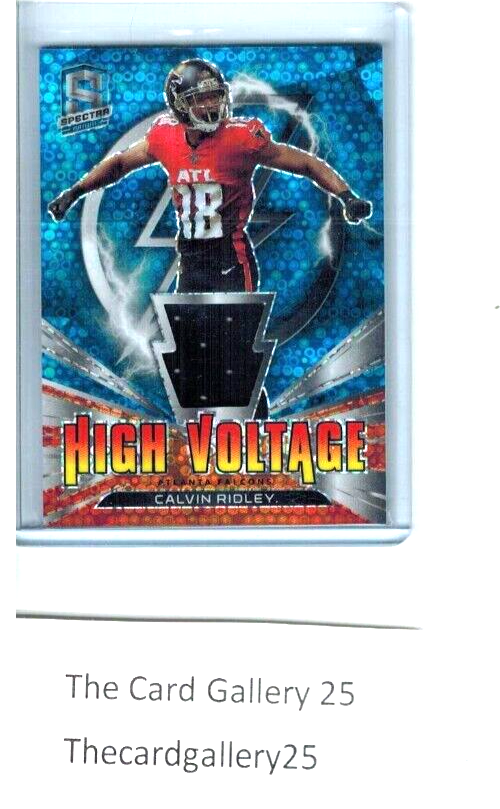 2021 Spectra Calvin Ridley Neon Blue Prizm High Voltage 2021 Spectra Calvin Ridley Neon Blue Prizm High Voltage