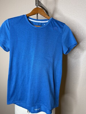 Adidas Climalite Supernova Shirt Mens Size M Blue Short Sleeve