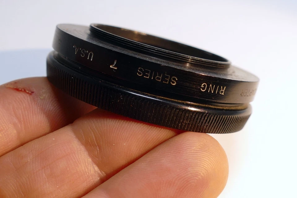 40.5mm to 54mm step up ring Adapter series 7 VII Filter Holder w/ retaining ring - Image 3 of 4