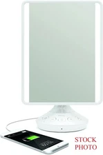 iHome Adjustable Vanity Mirror w/ Bluetooth Audio Model: iCVBT2 Mirror Size 7X9