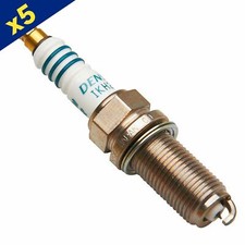 Image of IKH24 Iridium Spark Plugs x5 Ignition Electrical Replacement Spare By Denso
