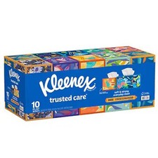 Kleenex Trusted Care Facial Tissue Paper, 2-ply, 230-count, 10-pack FREE SHIP