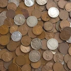 500 US Coins Most Lincoln Cents 1909-1958 With Indians, Buffalo, Liberty Nickels