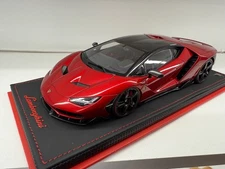1/18 Auto Art Lamborghini Centenario Rosso Effesto / Metallic Red