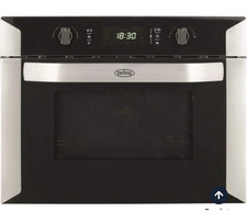 Belling BI60COM Compact Stainless Steel Built-in Combination Microwave Oven