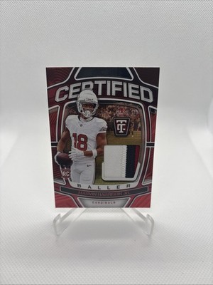 2024 Panini Totally Certified Certified Baller Marvin Harrison Jr. #CB-MHJ /99