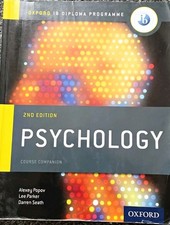 Oxford IB Diploma Programme Psychology Course Companion Book 2nd Edition