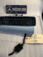 Mercedes Benz Ponton W128 W180 220s Instrument Cluster Clean