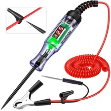 Upgrade Automotive Test Light with 3-80V LED Digital Voltage Display,Auto Circut