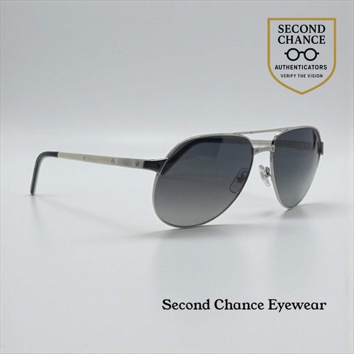 Cartier Santos-Dumont Edition Aviator Sunglasses Zeiss Polarized Deadstock