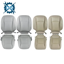 For 2007 -2012 Lexus ES350 Front Bottom & Top Perforated Leather Seat Cover.