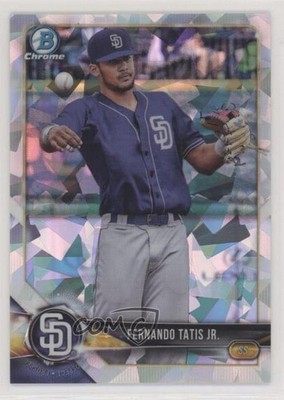 2018 Bowman Chrome Prospects Atomic Refractor Fernando Tatis Jr #BCP114 uk2