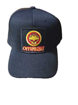 OFFSPRING Music Band Logo Patch Adjustable Baseball Cap Black Hat