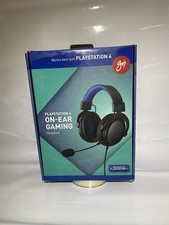 Playstation Four On Ear Adjustable Gaming Headset with Mic PS4 Universal