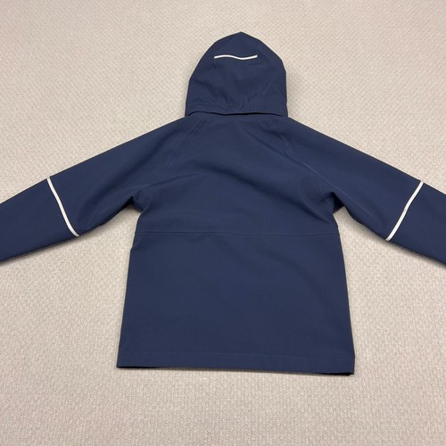 Patagonia Torrentshell Regenjacke Kinder 5t dunkelblau Full Zip Kapuze Outdoor - Bild 2 von 11