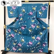 SUMMER KIMONO YUKATA Hydrangea Japanese Kimono K-4834