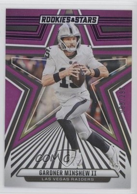 2024 Panini Rookies & Stars Purple 88/299 Gardner Minshew II #52 11uz