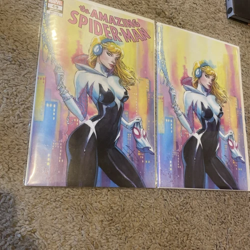 Amazing Spider-Man #49 (2024) Sabine Rich Exclusive Virgin & Trade Variants NM