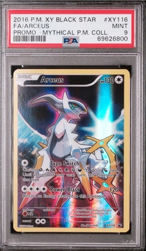 Arceus graded PSA 9 for sale on eBay