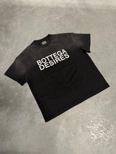 Bottega Desires Souvenir Tee Black 100% AUTHENTIC BRAND NEW FAST SHIPPING
