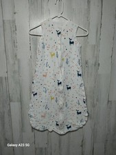 Tado Muslin 100 Organic Cotton Baby Sleep Sack XL Up To 39 Inches Woodland