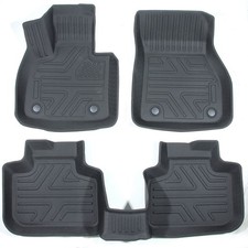 Floor Mats Liner Carpets For 2016-2022 Bmw X1 F48 Black Tpe Rubber All Weather
