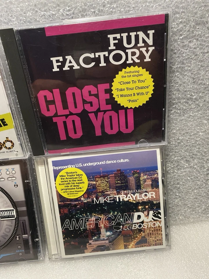 Mixed Audio CDs - Lot of 4 - DJ/Dance/Club Music - Rare - VG ++ Condition Foto 3 de 4