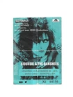 RARE CONCERT TICKET - SIOUXSIE AND THE BANSHEES: MONTPELLIER FRANCE 1984