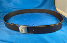 Vera Pella Versace Collection Leather Belt Medusa Buckle Size 38 95/100