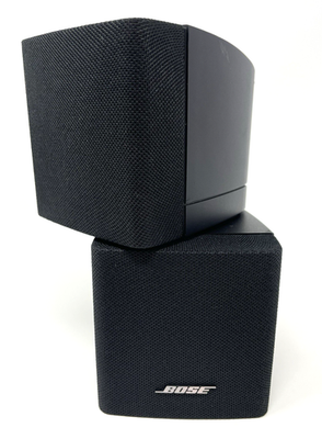 Bose Dual Cube Speaker Acoustimass Lifestyle Black Mountable