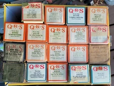 QRS Player Piano Rolls Lot of 19 Christmas Music