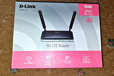 D-Link DWR-921 4G LTE N300 Wi-Fi Router Unlocked 4-Port LAN Black